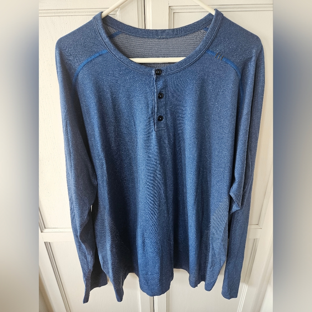 Classic Blue Long Sleeve Lululemon Shirt